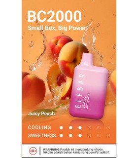 Elfbar BC2000Puff -  Juicy Peach