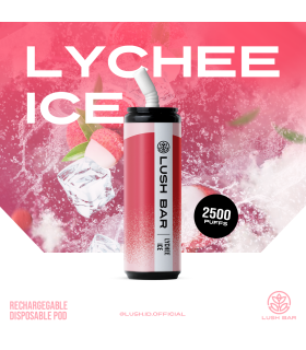 Lush Bar 2500 Puff - Lychee Ice 3%