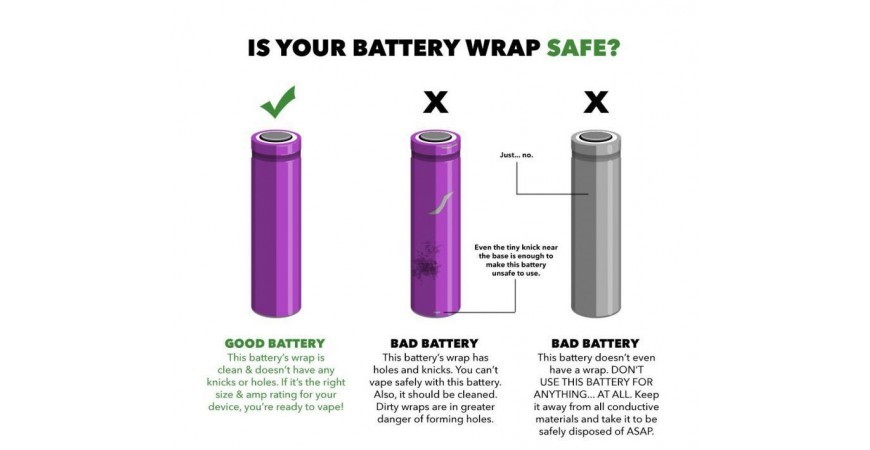 10 Tips Yang Perlu Kamu Ketahui Agar Battery Vape Kamu Tetap Aman Digunakan!